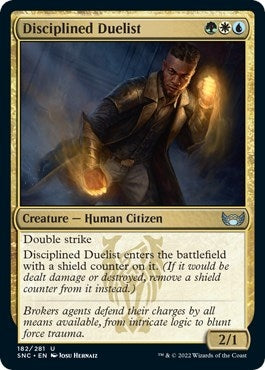 Image for Disciplined Duelist (182) (SNC) - Magic: The Gathering