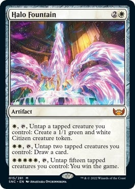 Image for Halo Fountain (15) (SNC) - Magic: The Gathering