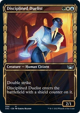 Image for Disciplined Duelist (Showcase) (304) - Magic: The Gathering
