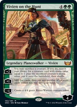 Image for Vivien on the Hunt (162) - Magic: The Gathering