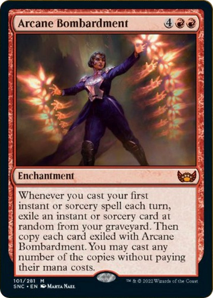 Image for Arcane Bombardment (101) (SNC) - Magic: The Gathering