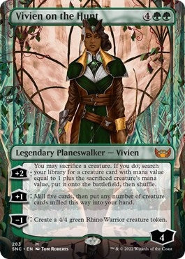 Image for Vivien on the Hunt (Borderless) (283) - Magic: The Gathering