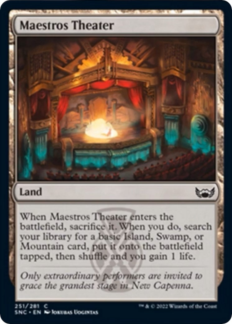 Image for Maestros Theater (251) - Magic: The Gathering