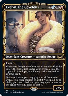 Image for Evelyn, the Covetous (Showcase) (306) - Magic: The Gathering