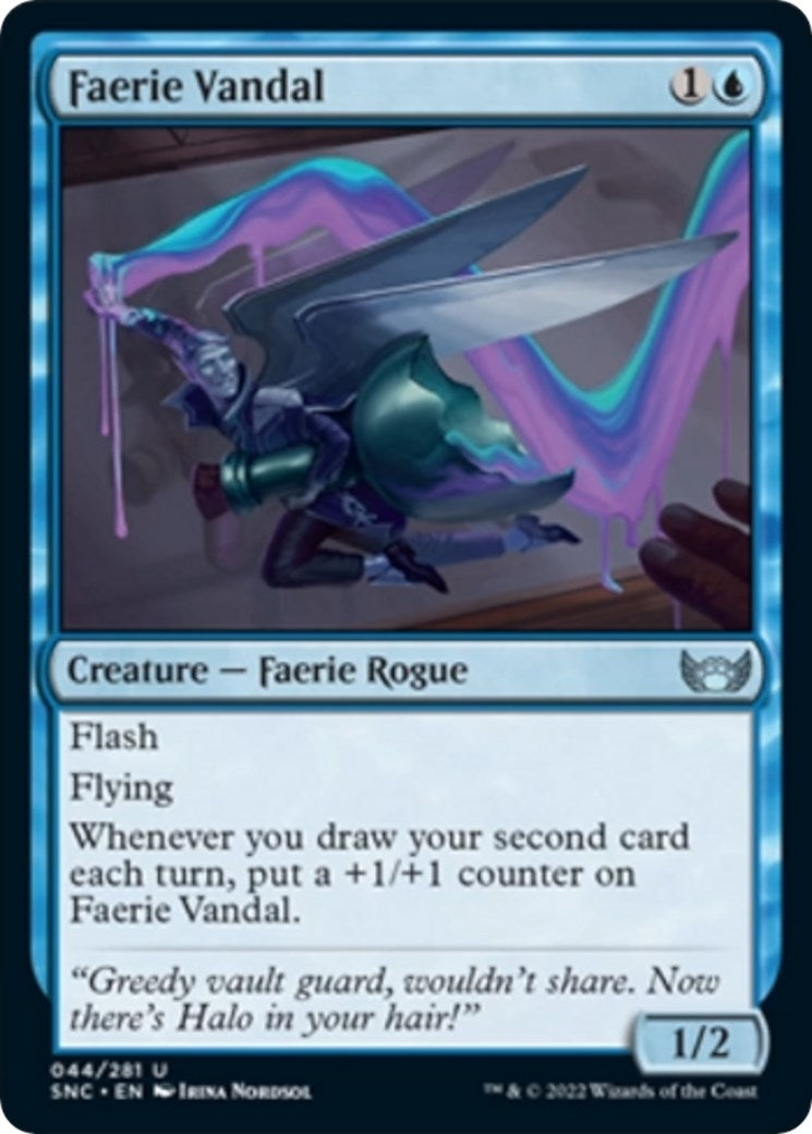 Image for Faerie Vandal (44) - Magic: The Gathering