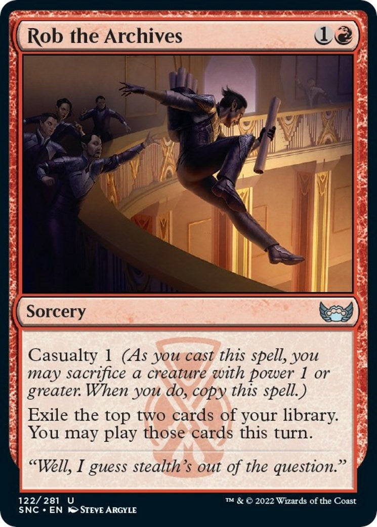 Image for Rob the Archives (122) - Magic: The Gathering