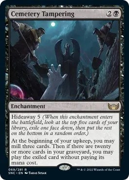 Image for Cemetery Tampering (69) (SNC) - Magic: The Gathering