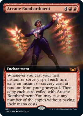 Image for Arcane Bombardment (Extended Art) (422) (SNC) - Magic: The Gathering