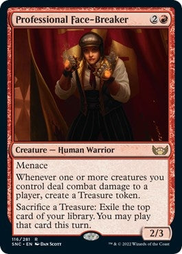 Image for Professional Face-Breaker (116) - Magic: The Gathering