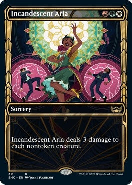 Image for Incandescent Aria (Showcase) (311) - Magic: The Gathering