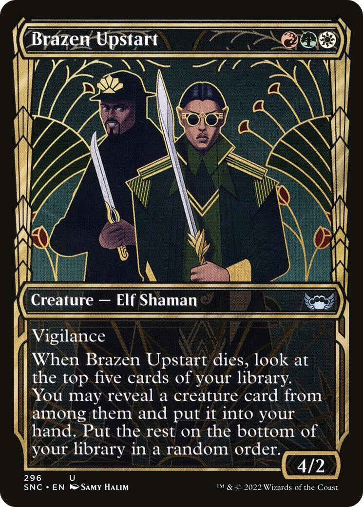 Image for Brazen Upstart (Showcase) (296) - Magic: The Gathering