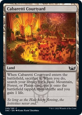 Image for Cabaretti Courtyard (249) (SNC) - Magic: The Gathering