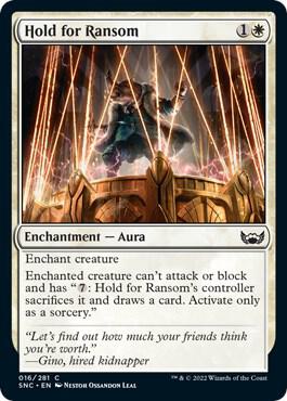 Image for Hold for Ransom (16) - Magic: The Gathering