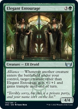 Image for Elegant Entourage (143) - Magic: The Gathering