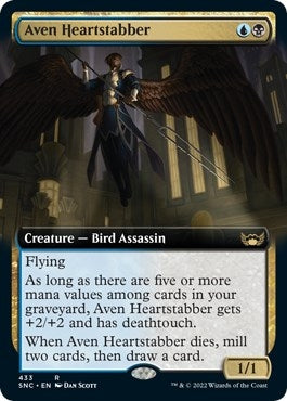 Image for Aven Heartstabber (Extended Art) (433) - Magic: The Gathering