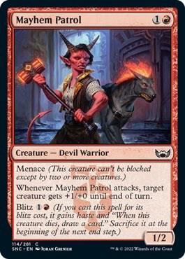 Image for Mayhem Patrol (114) - Magic: The Gathering