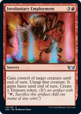 Image for Involuntary Employment (110) - Magic: The Gathering