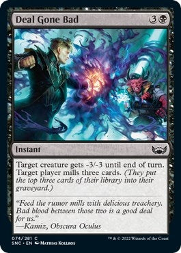 Image for Deal Gone Bad (74) (SNC) - Magic: The Gathering