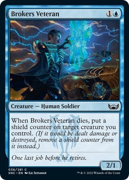 Image for Brokers Veteran (36) (SNC) - Magic: The Gathering