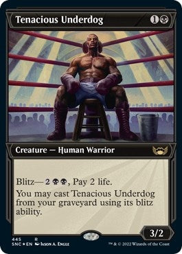 Image for Tenacious Underdog (Showcase) (Foil Etched) (445) - Magic: The Gathering