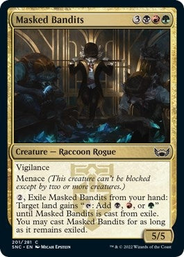 Image for Masked Bandits (201) - Magic: The Gathering