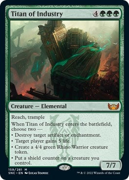 Image for Titan of Industry (159) - Magic: The Gathering