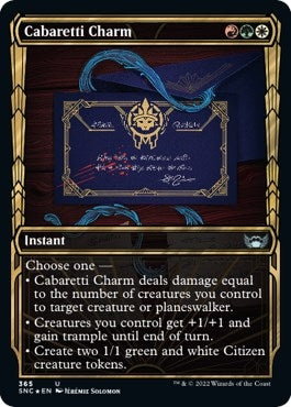 Image for Cabaretti Charm (Gilded Foil) (365) - Magic: The Gathering