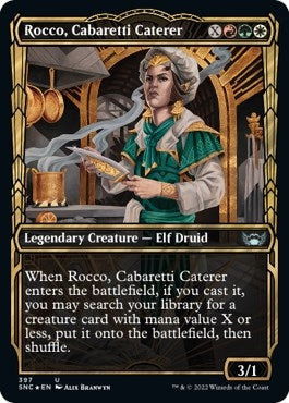 Image for Rocco, Cabaretti Caterer (Gilded Foil) (397) - Magic: The Gathering