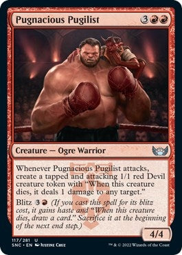 Image for Pugnacious Pugilist (117) (SNC) - Magic: The Gathering