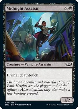 Image for Midnight Assassin (87) - Magic: The Gathering