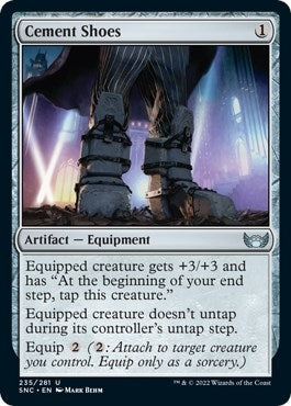 Image for Cement Shoes (235) (SNC) - Magic: The Gathering