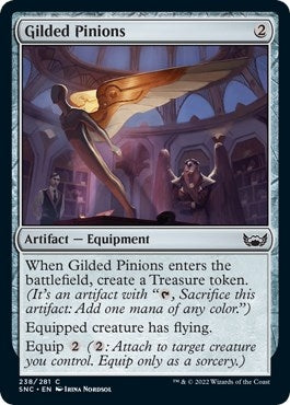Image for Gilded Pinions (238) - Magic: The Gathering