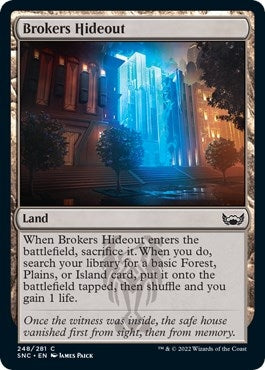 Image for Brokers Hideout (248) (SNC) - Magic: The Gathering