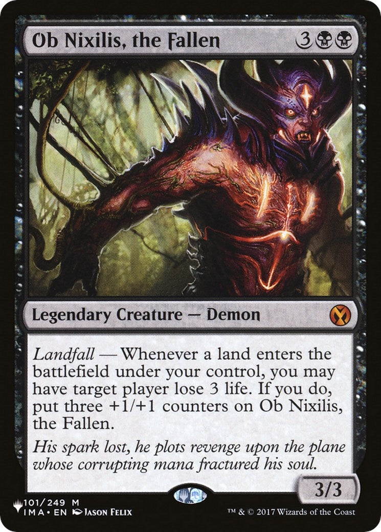 Image for Ob Nixilis, the Fallen (101/249) - Magic: The Gathering