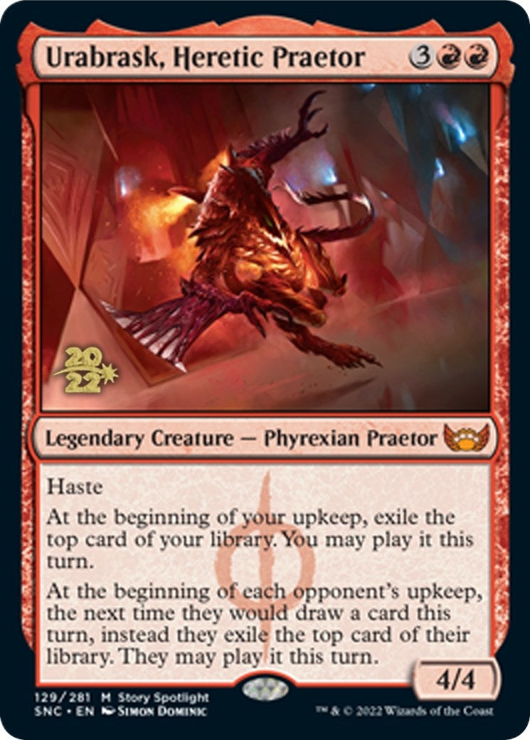 Image for Urabrask, Heretic Praetor (129) - Magic: The Gathering