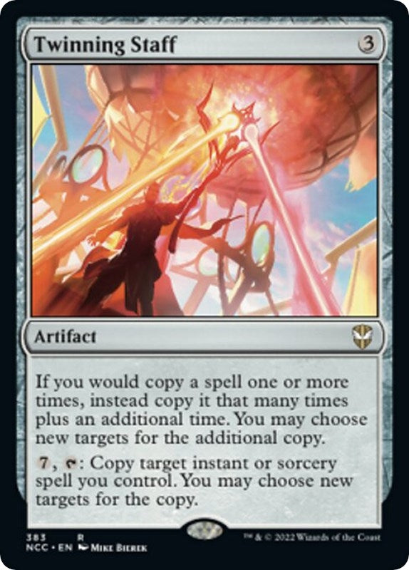 Image for Twinning Staff (383) (NCC) - Magic: The Gathering