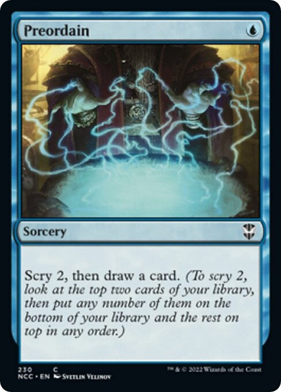 Image for Preordain (230) (NCC) - Magic: The Gathering