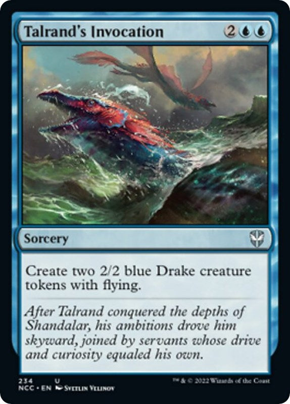 Image for Talrand's Invocation (234) (NCC) - Magic: The Gathering