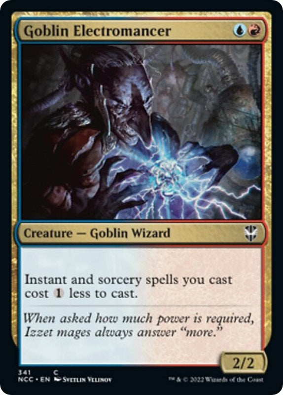 Image for Goblin Electromancer (341) (NCC) - Magic: The Gathering