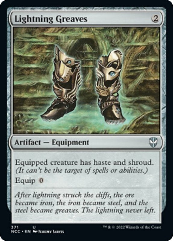 Image for Lightning Greaves (371) - Magic: The Gathering
