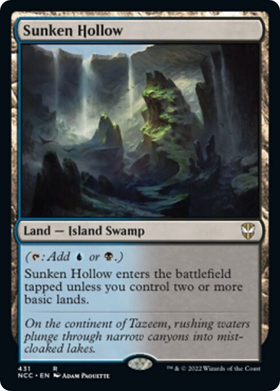 Image for Sunken Hollow (431) (NCC) - Magic: The Gathering