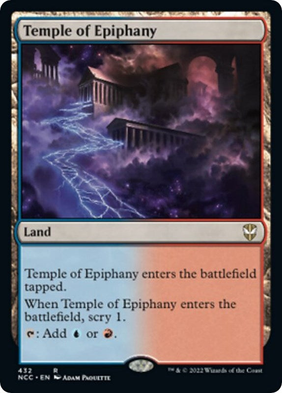 Image for Temple of Epiphany (432) (NCC) - Magic: The Gathering