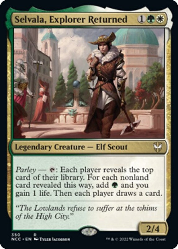 Image for Selvala, Explorer Returned (350) (NCC) - Magic: The Gathering