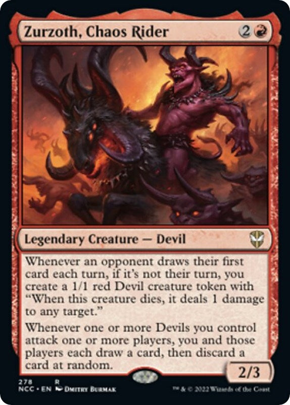 Image for Zurzoth, Chaos Rider (278) - Magic: The Gathering