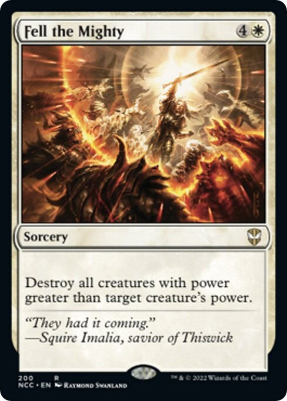 Image for Fell the Mighty (200) - Magic: The Gathering