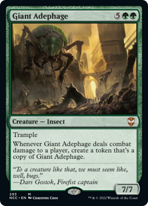 Image for Giant Adephage (293) (NCC) - Magic: The Gathering