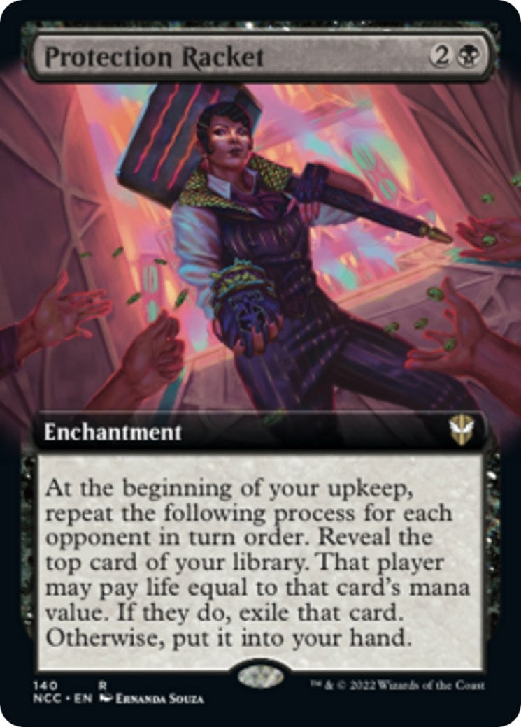 Image for Protection Racket (Extended Art) (140) (NCC) - Magic: The Gathering