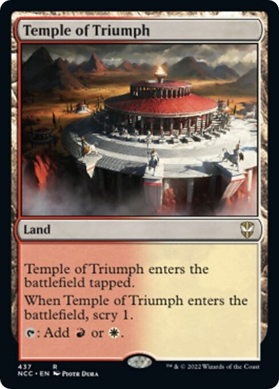 Image for Temple of Triumph (437) (NCC) - Magic: The Gathering