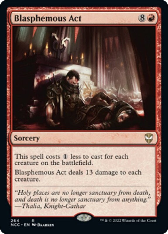 Image for Blasphemous Act (264) - Magic: The Gathering