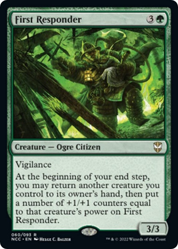 Image for First Responder (60) (NCC) - Magic: The Gathering